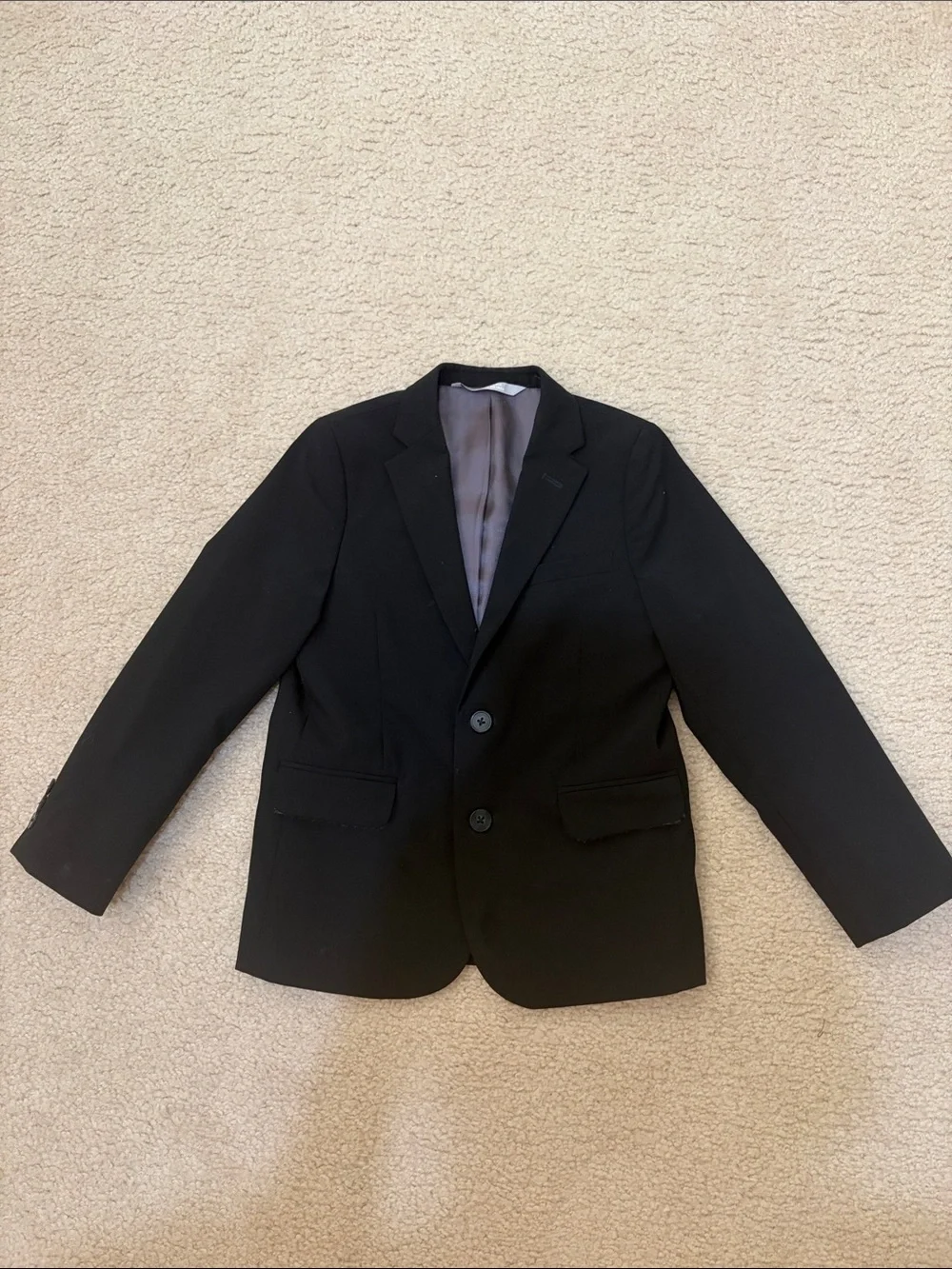 Nordstrom Classic Black Boy’s Blazer - Timeless Formal Jacket size 7 XS